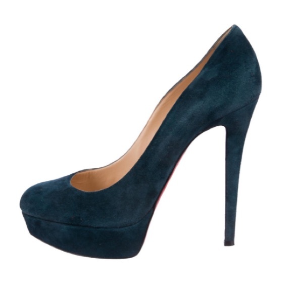 Blue suede CL’s - Picture 2 of 5